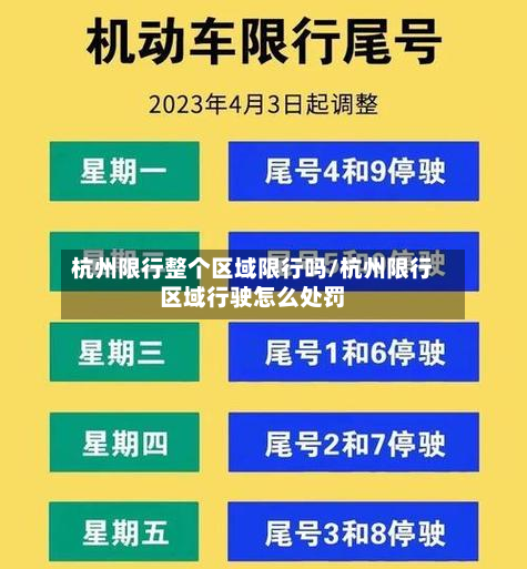 杭州限行整个区域限行吗/杭州限行区域行驶怎么处罚