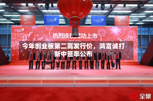 今年创业板第二高发行价，鸿富诚打新中签率公布