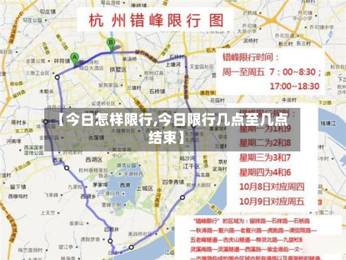 【今日怎样限行,今日限行几点至几点结束】